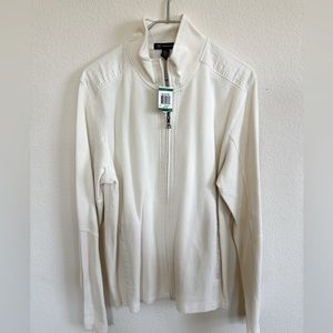New INC Sweater full zip for men, size large.